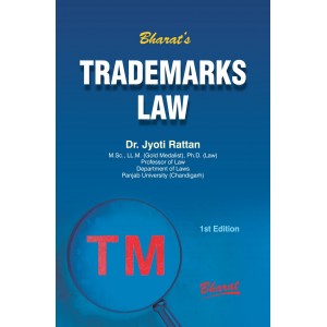 Bharat's Trademarks Law by Dr. Jyoti Rattan